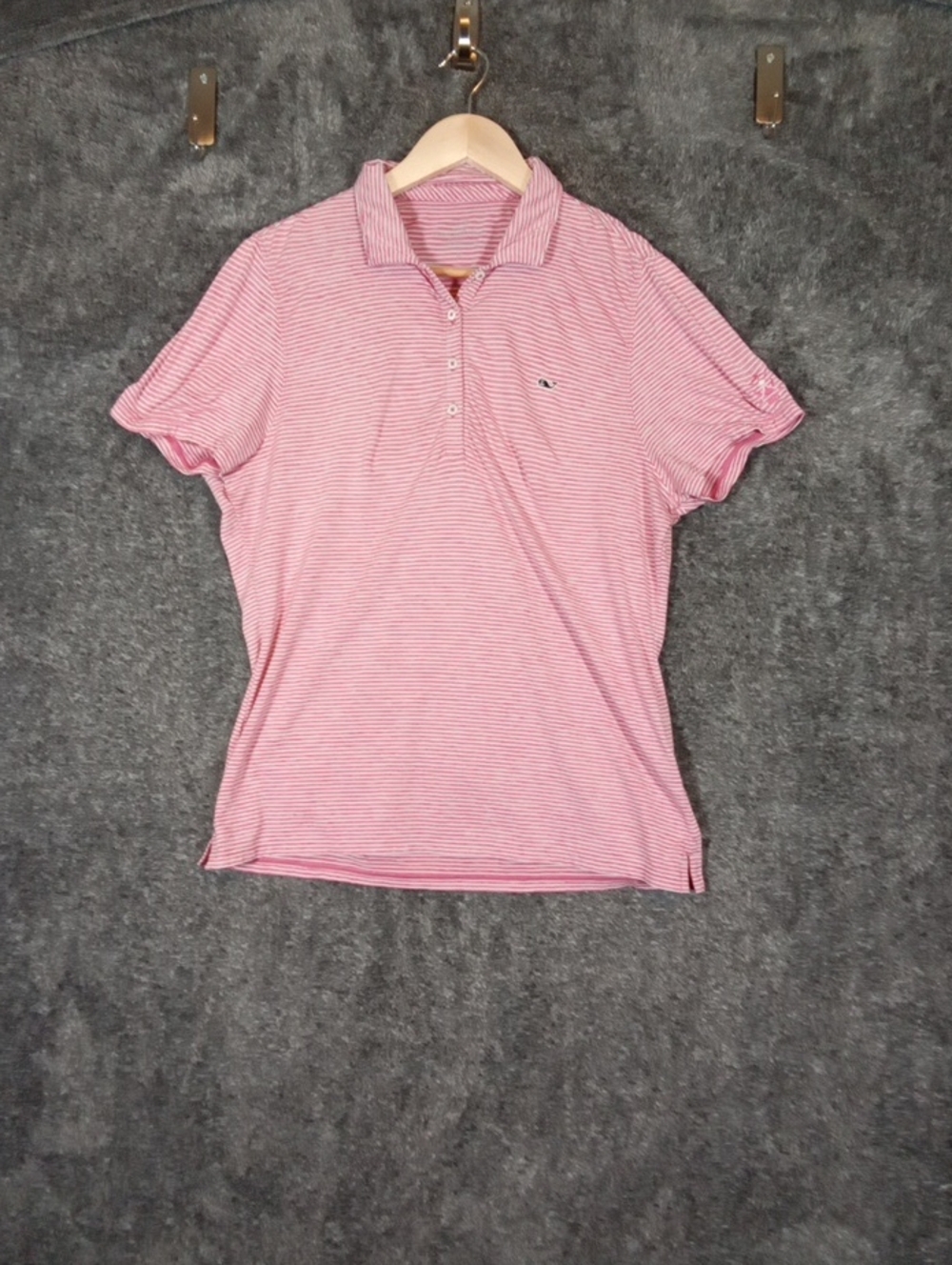 Vineyard Vines Womens Performance Short Sleeve Golf Polo Outdoors Size Medium
